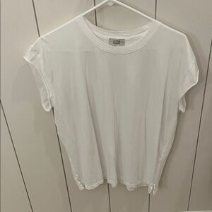 Ayr White Short Sleeve Tee